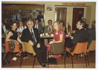 Bassam Shakaa during His Visit to Dundee, 1981