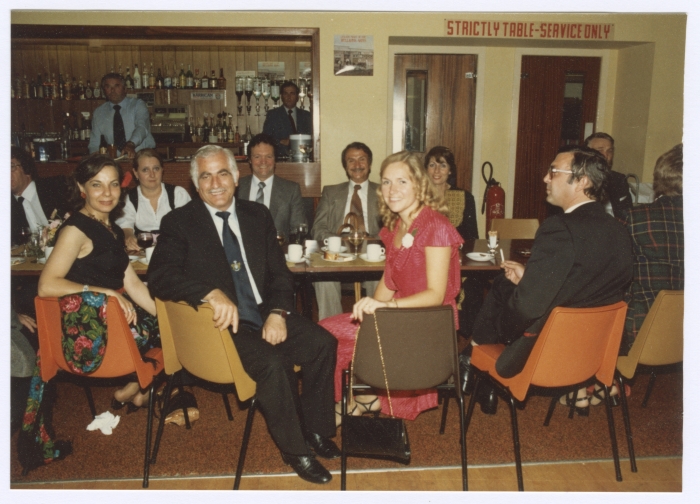 Bassam Shakaa during His Visit to Dundee, 1981
