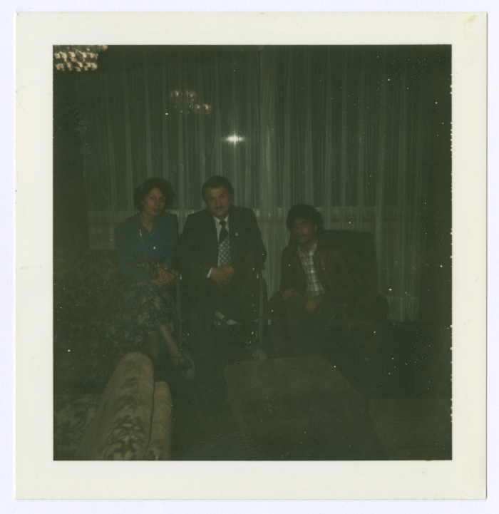 A Part of Bassam Shakaa and His Wife's Visit to Sofia, 1980 
