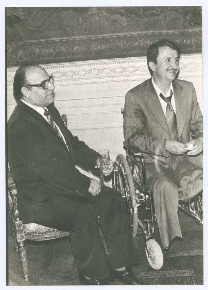A Part of Bassam Shakaa's Visit to France, 1980 