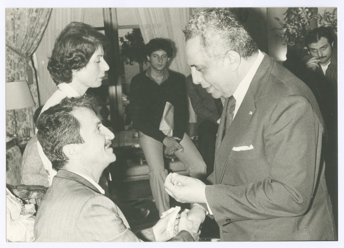A Part of Bassam Shakaa's Visit to France, 1980 