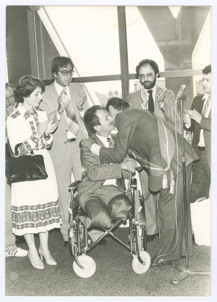 A Part of Bassam Shakaa's Visit to France, 1980 