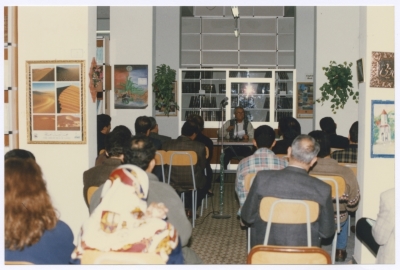 Bassam Shakaa during an Activity 