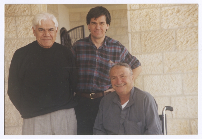 Bassam Shakaa and Ibrahim Abu-Lughod