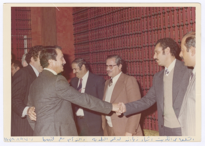 زيارة وفد من بلدية نابلس  للكويت، 1978