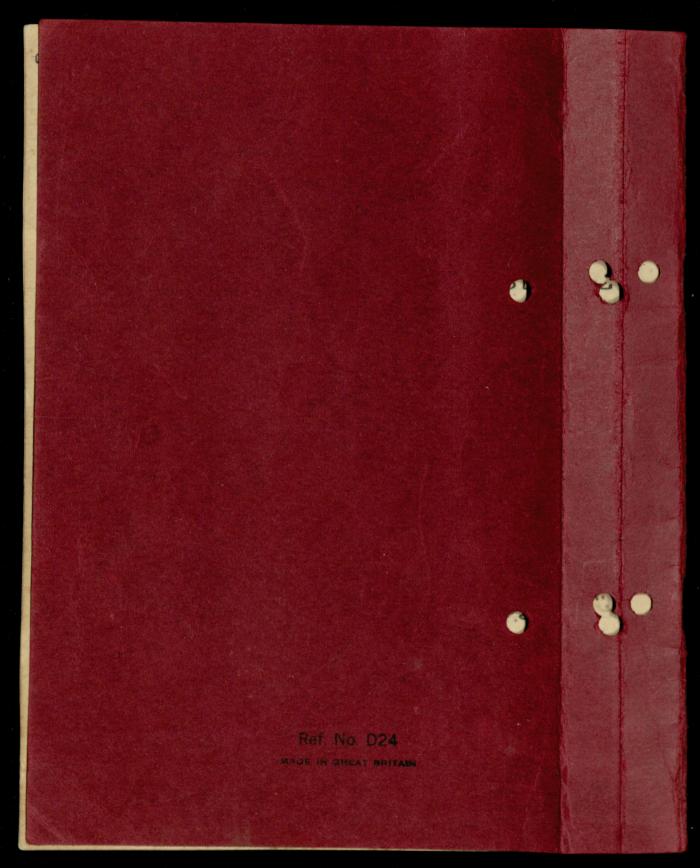 A Notebook, the Hanna Nakkara Collection, the 1970s