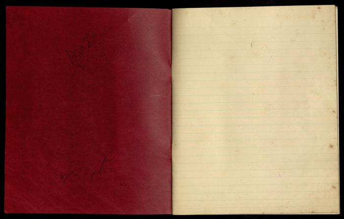 A Notebook, the Hanna Nakkara Collection, the 1970s