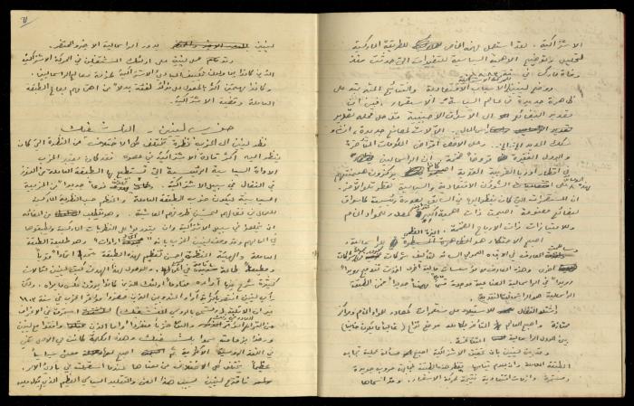 A Notebook, the Hanna Nakkara Collection, the 1970s
