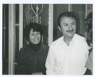 Bassam Shakaa with His Wife, March 1981 