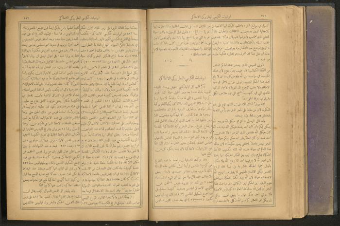 Issues of al-Manar Weekly newspaper, 1900-1901