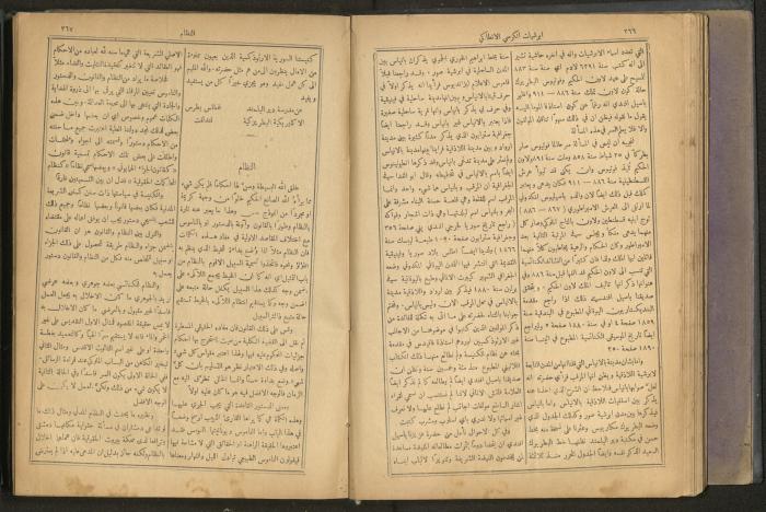 Issues of al-Manar Weekly newspaper, 1900-1901
