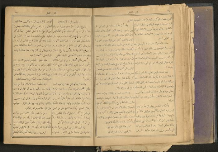 Issues of al-Manar Weekly newspaper, 1900-1901