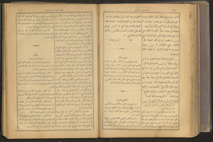Issues of al-Manar Weekly newspaper, 1900-1901
