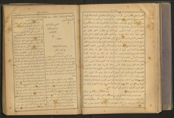 Issues of al-Manar Weekly newspaper, 1900-1901