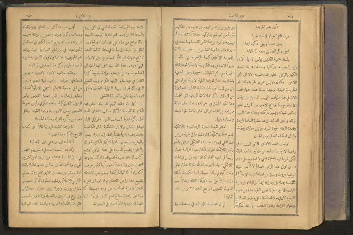 Issues of al-Manar Weekly newspaper, 1900-1901