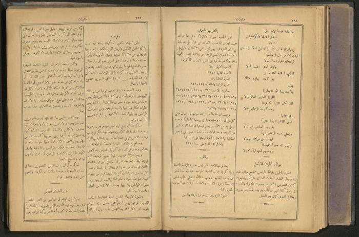 Issues of al-Manar Weekly newspaper, 1900-1901