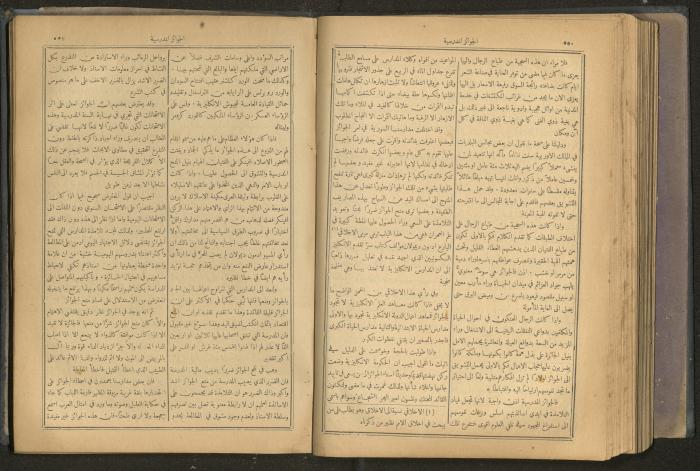 Issues of al-Manar Weekly newspaper, 1900-1901