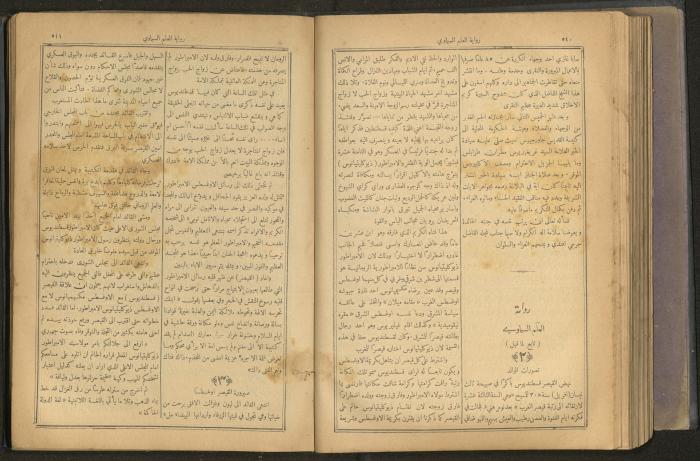 Issues of al-Manar Weekly newspaper, 1900-1901