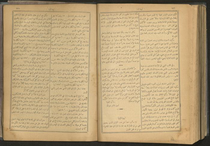 Issues of al-Manar Weekly newspaper, 1900-1901