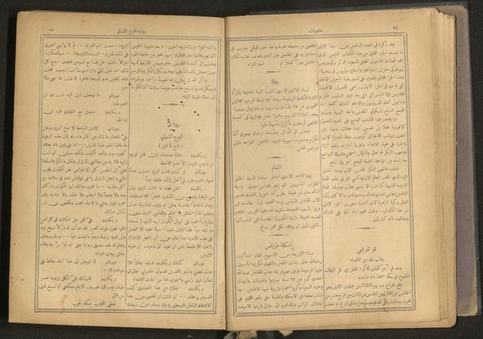 Issues of al-Manar Weekly newspaper, 1900-1901