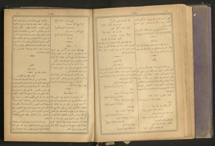 Issues of al-Manar Weekly newspaper, 1900-1901