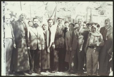 Yousef Bay Hussein with Families from Buqei