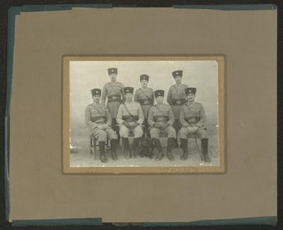 Yousef Bey Hussein and his Colleagues in East Jordan