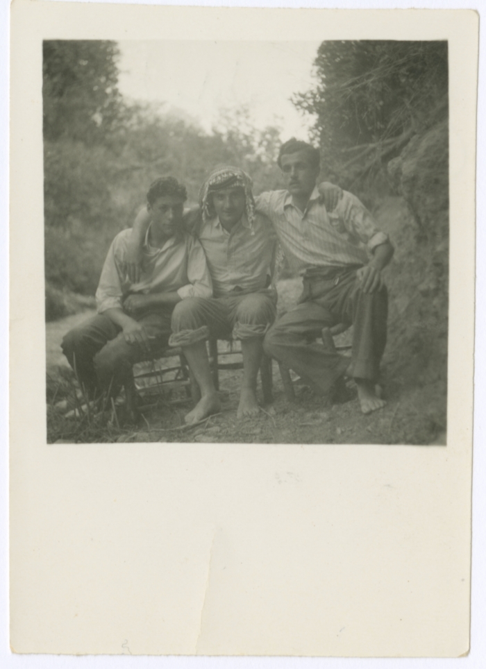 Bassam Shakaa and His Friends in Wadi al-Badhan