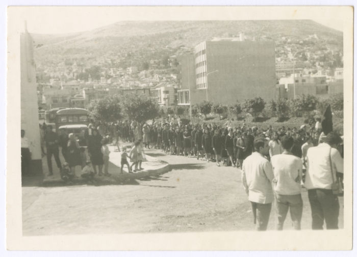A Scout Parade in Nablus
