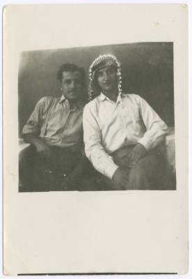 Hisham al-Masri and Bassam Shakaa, 1949