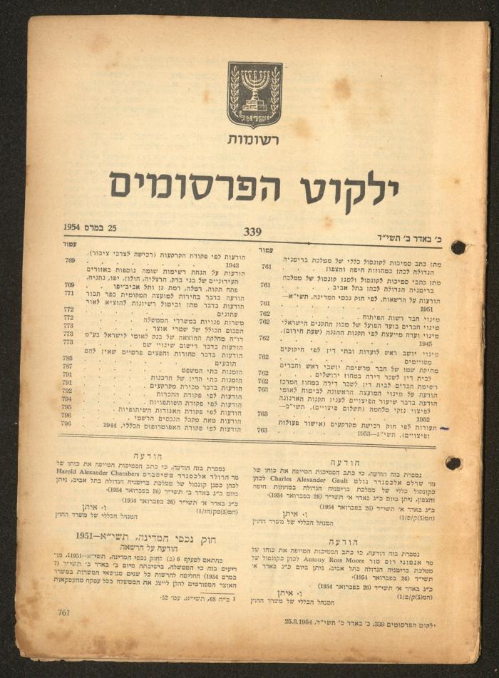 Land Acquisition Act, 1953