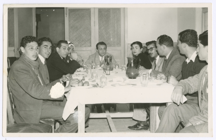 بسام الشكعة في عمان، 9 كانون الأول 1955