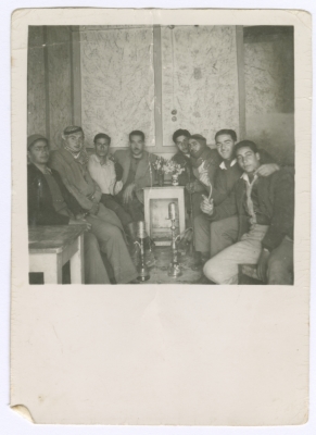 Bassam Shakaa with Several of His Friends 