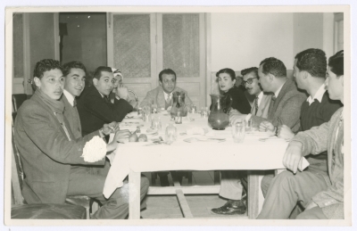 بسام الشكعة في عمان، 9 كانون الأول 1955