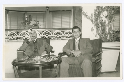 Bassam Shakaa in Amman, 29 November 1955