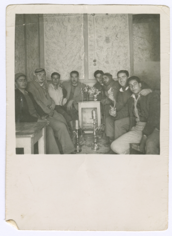 Bassam Shakaa with Several of His Friends 