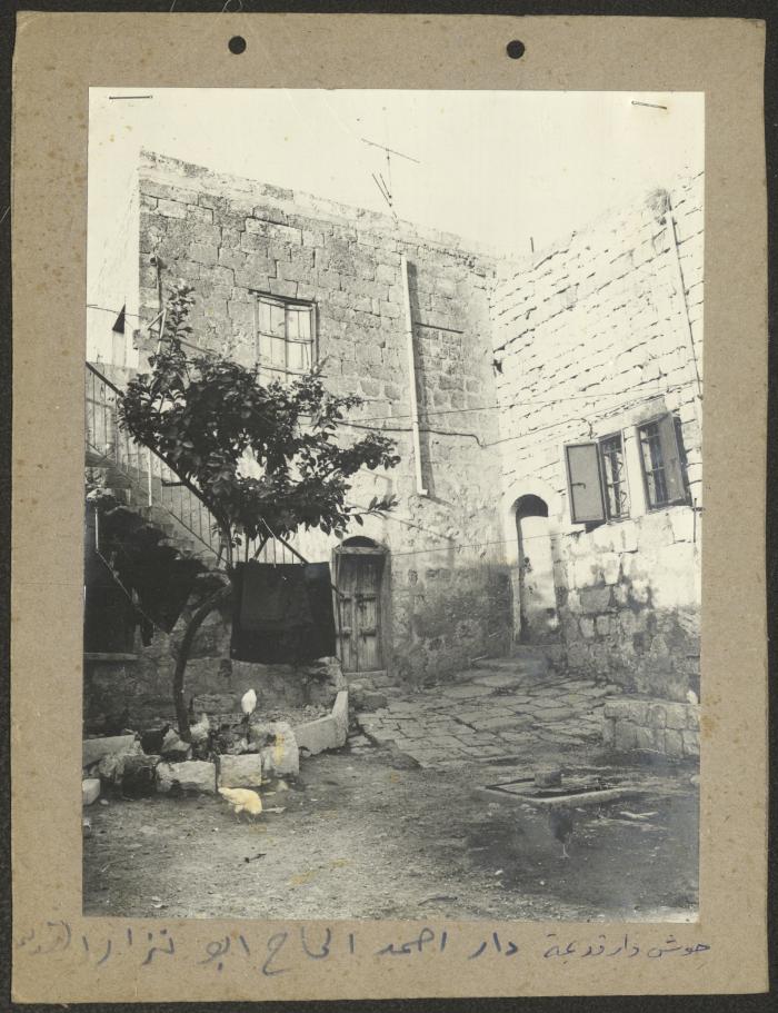Ahmad al-Hajj (Abu Nizar)'s Yard