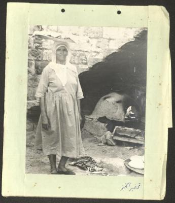 A Woman Baking Bread, the Nimr Murqus Collection