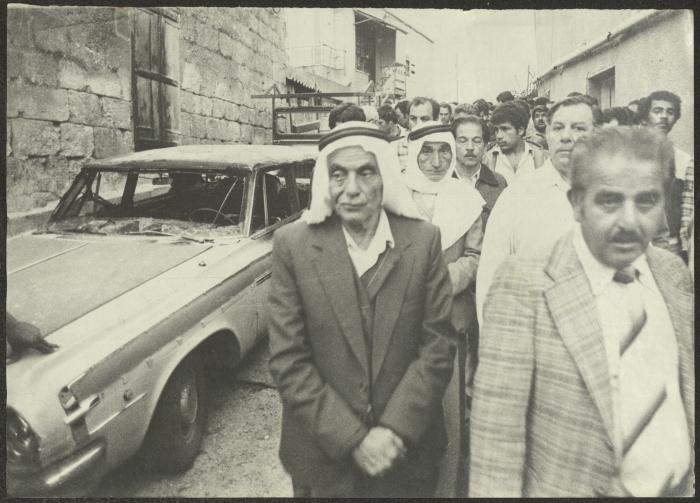 The Funeral of the Shaheed Habib Ya'qub Dawood from the Kafr Yasif Massacre, 1981