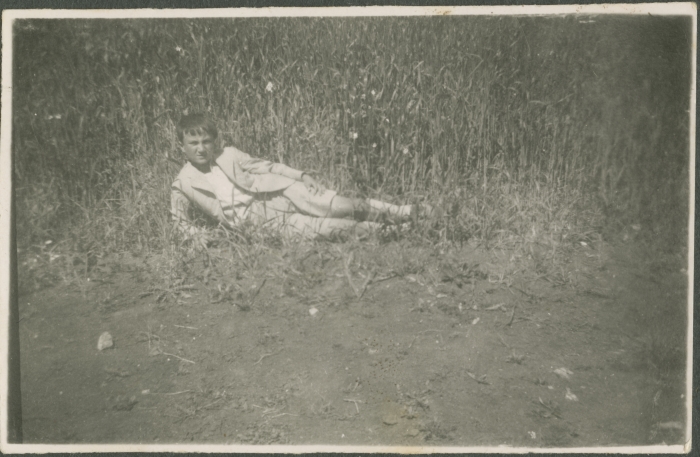 Bassam Shakaa in His Childhood in Nablus
