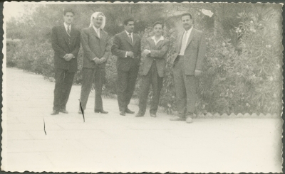 Bassam Shakaa with His friends