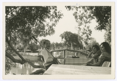 بسام الشكعة وزوجته في مصر، 1962