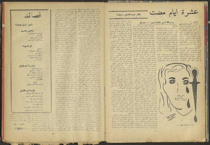 العدد الثاني من مجلة الغد، كانون الثاني 1970