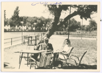 Bassam Shakaa and His Wife in Homs, 12 June 1961