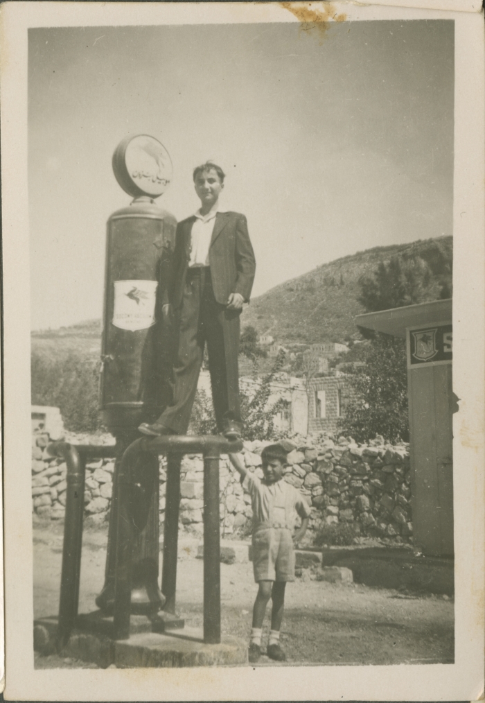 Bassam Shakaa at a Fuel Station 