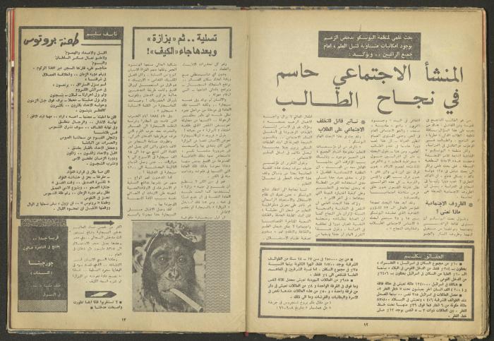 العدد التاسع من مجلة الغد، أيلول 1971