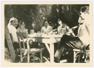 Bassam Shakaa and His Wife