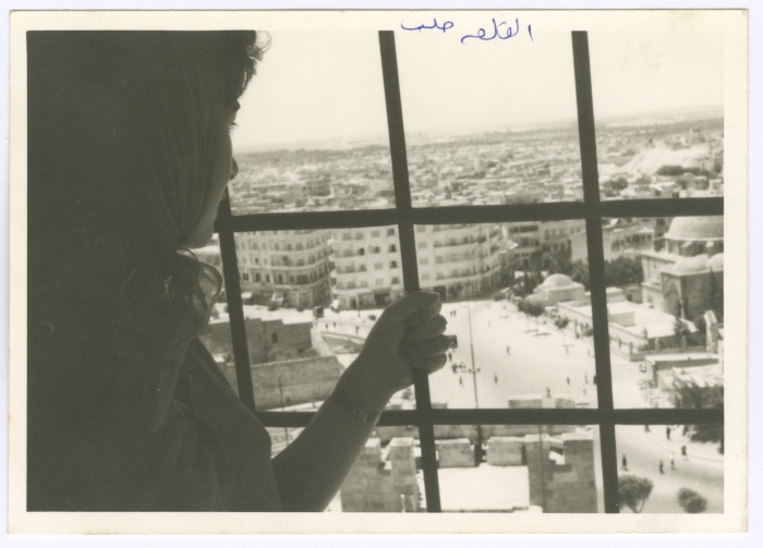 Bassam Shakaa and His Wife at the Citadel of Aleppo, 16 June 1961