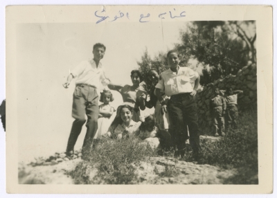 Enaya al-Fassed with Her Sisters and Brothers
