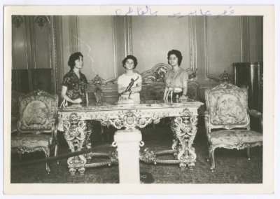 Enaya al-Fassed in Cairo, 1963